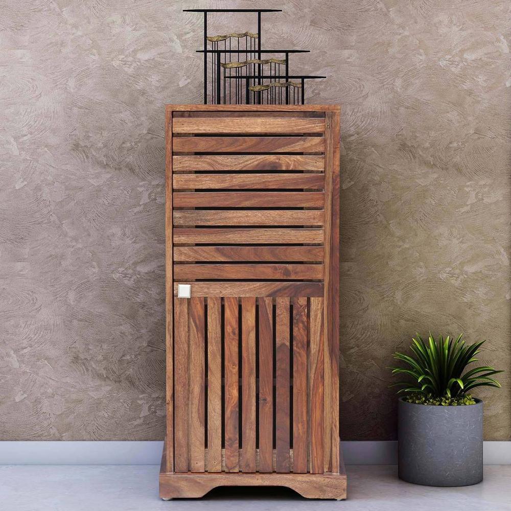 Nola 2 Door Sheesham Wood Shoe Rack