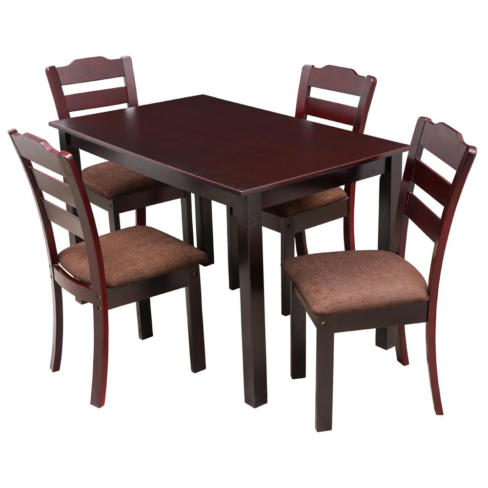 Norde 1+4 Solid Wood Dining Table