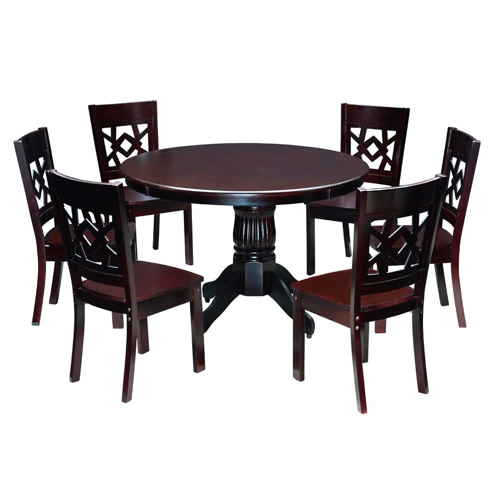 Niger 1+6 Solid Wood Dining Table